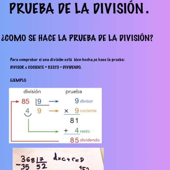 PRUEBA DIVISIÓN