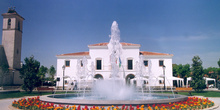Fuente del ayuntamiento en Villanueva de la Cañada