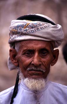 Retrato de hombre con turbante, Yemen
