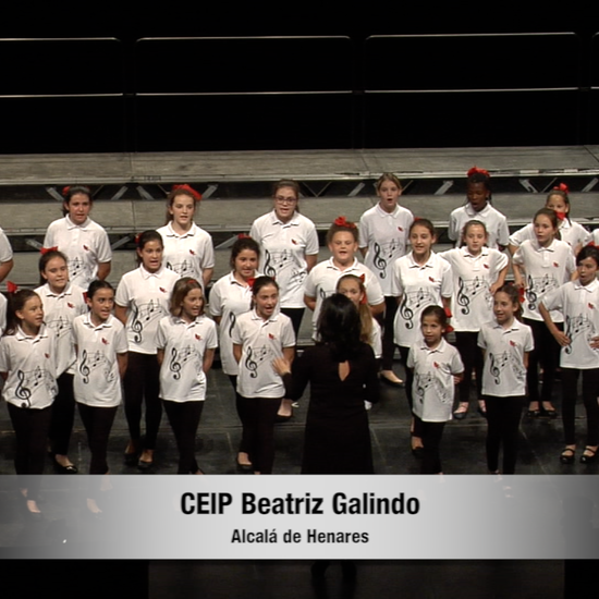Acto de clausura del XIV Concurso de Coros Escolares de la Comunidad de Madrid (sesión de coros escolares) 5