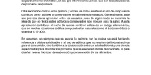 Texto comprensión lectora para Química ESO