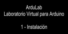 1 - Ardulab - Instalación