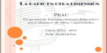 PEAC Madrid Sur 2014-2015 - La radio en otra dimensión