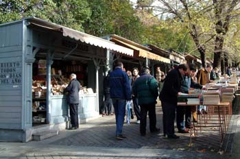 Feria del Libro en la Cuesta de Moyano, Madrid