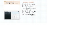 CÁLCULO DE CIRCUITO SERIE