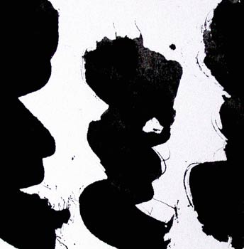 Composición pictórica en negro