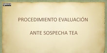 PROCEDIMIENTO DE EVALUACIÓN TEA