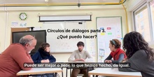 Círculos de diálogo ¿Qué voy a hacer yo?