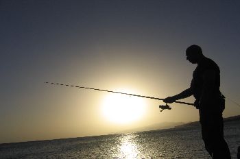 Pescando, Canarias