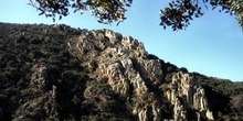 Roquedo en la Portilla del Tiétar - Parque de Monfragüe, Cáceres