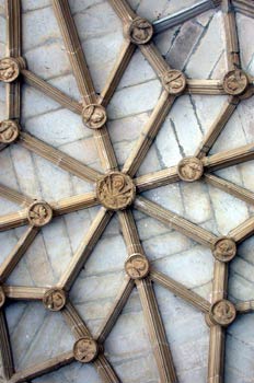 Bóveda del Claustro Antiguo del Monasterio de Irache, Ayegui, Co