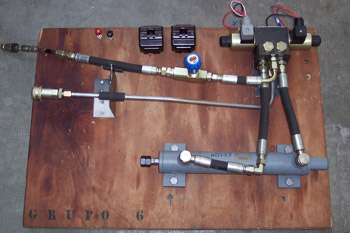 Circuitos básicos hidráulicos de aviación