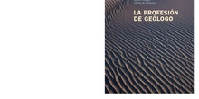 La profesión de geólogo