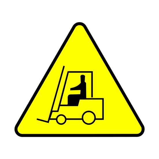 Peligro: Tránsito de maquinaria