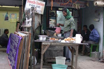 Restaurante Callejero, Nueva Delhi