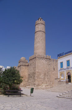 Torre, medina fortificada, Sousse, Túnez