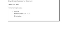 Modelo de DIAC alumnos escolarización preferente (TEA)