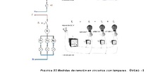 PRACT03.Medidas de tensión en circuitos con lámparas serie , paralelo y mixto