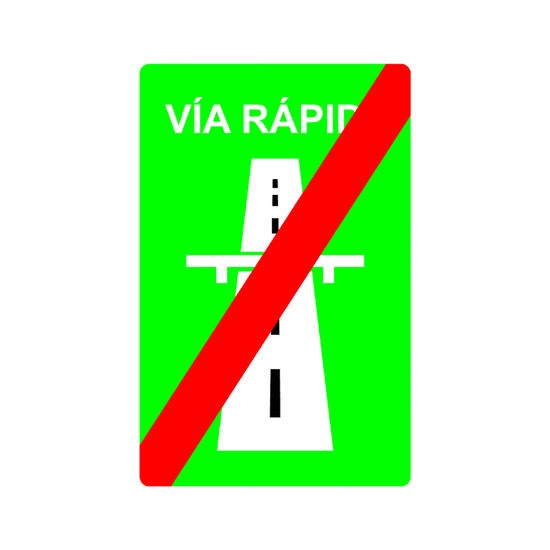 Fin de vía rápida