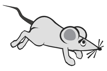 Ratón corriendo