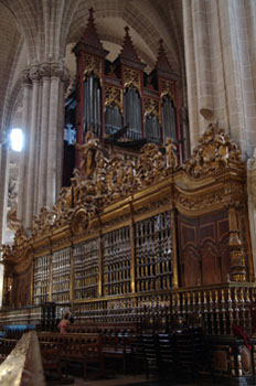 Reja del coro, Seo de Zaragoza