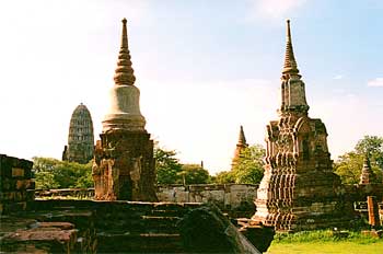 Zona arquitectónica de Ayutthaya, Tailandia