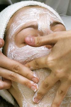 Limpieza facial: realización de la exfoliación