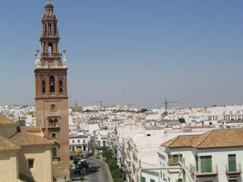 Torre de la Iglesia de San Pedro, Carmona, Sevilla, Andalucía