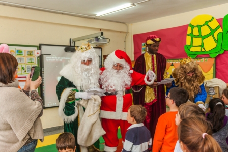 Los RRMM y Papá Noel en INF 5B 7