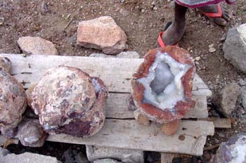 Minerales, geoda, Rep. de Djibouti, áfrica