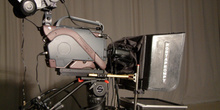 Cámara de estudio con prompter