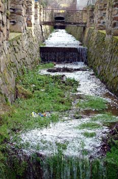 Esclusas en el canal, Canencia, Madrid