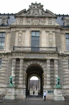 Porte des Hons, Museo del Louvre, París, Francia