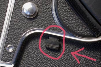 Mecanismo de levantamiento de espejo