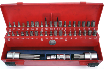 Juego de llaves de puntas de destornillador