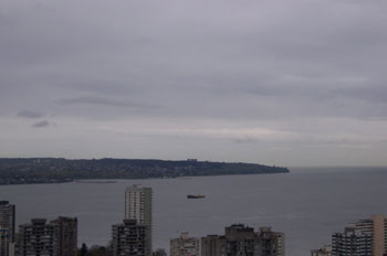 Amanecer en la Bahía inglesa, Vancouver