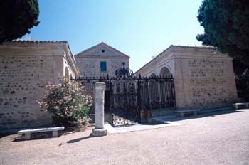 Entrada de la Ermita del Cristo de la Vega, Toledo