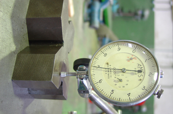 Comparador. Tomando medidas.