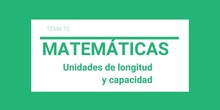 Unidades de Longitud y Capacidad