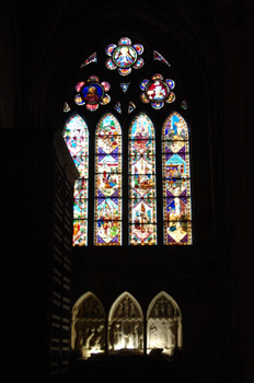 Vidriera de la Catedral de León, Castilla y León