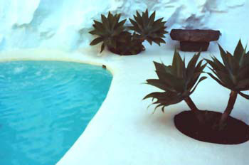 Piscina Casa César Manrique