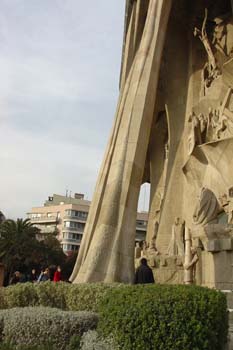 Fachada de la Pasión, Sagrada Familia, Barcelona