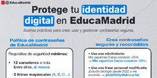 Tu contraseña protege tu identidad digital en EducaMadrid