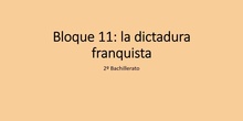 11.1. La creación del estado franquista