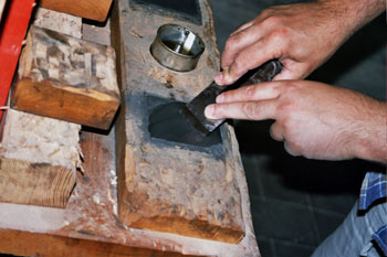 Afinado de una cuchilla de cepillo