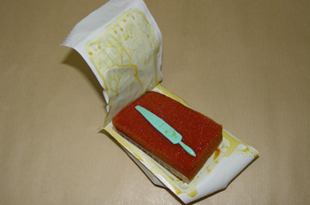 Cepillo de lavado quirúrgico un solo uso