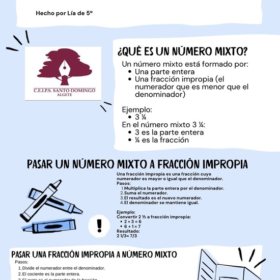 LOS NÚMEROS MIXTOS