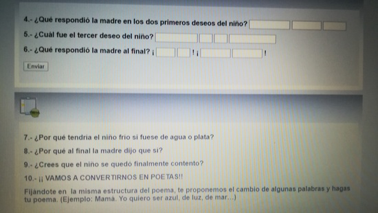 PREGUNTAS COMPRENSIÓN LECTORA 2 6 DE MAYO