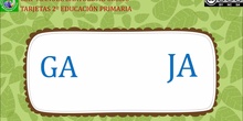TARJETAS ORTOGRÁFICAS G/J