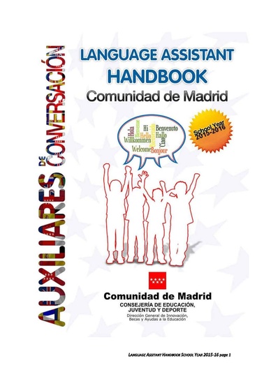 Language Assistant Handbook School Year 2015-2016
